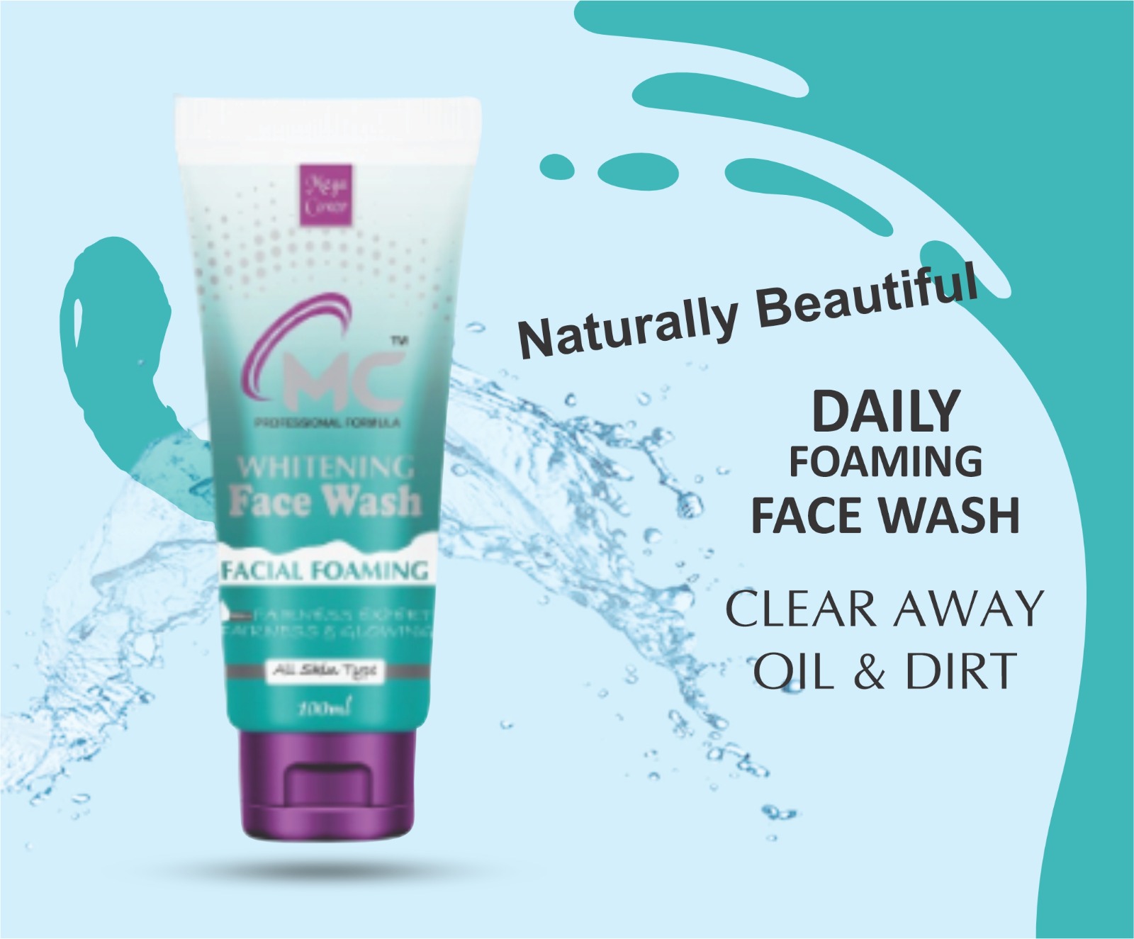 Whitening Face Wash Facial Floaming 